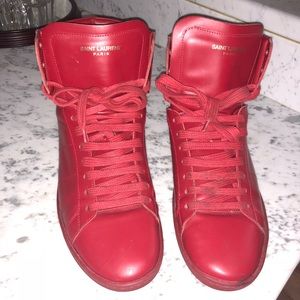 Saint Laurent high top sneaker  size 41